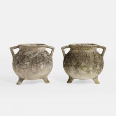 Willy Guhl Marmite Pair of Concrete Planters by Willy Guhl - 3543021