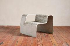 Willy Guhl Pair of Willy Guhl Concrete Floating Chairs - 4059938