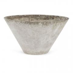 Willy Guhl Tapered Round Concrete Willy Guhl Planter - 3303880