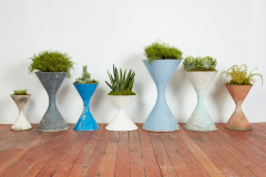 Willy Guhl WILLY GUHL HOURGLASS POTS - 3344262