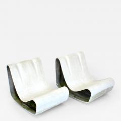 Willy Guhl WILLY GUHL LOOP CHAIRS SECOND EDITION C1997 PAIR - 4217613