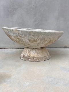 Willy Guhl Willy Guhl 31 Adjustable 2 Piece Concrete Bowl Planter Switzerland 1960s - 3926215