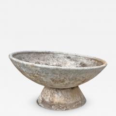 Willy Guhl Willy Guhl 31 Adjustable 2 Piece Concrete Bowl Planter Switzerland 1960s - 3930848