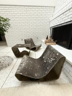 Willy Guhl Willy Guhl Loop Chairs and Side Table - 4145793