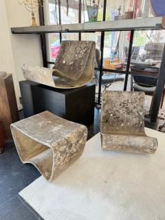 Willy Guhl Willy Guhl Loop Chairs and Side Table - 4254480
