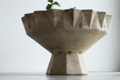 Willy Guhl Willy Guhl Monumental Chalice Style Concrete Planter 1960s - 4396229