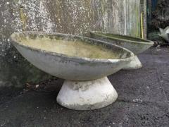 Willy Guhl Willy Guhl for Eternit Mint Pair of Mid Century Modern Concrete Garden Planters - 4186796
