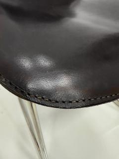 Willy Rizzo 1970s Willy Rizzo Model C2 Dining Chairs For Cidue Set of 4 Itally - 4353071