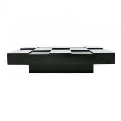 Willy Rizzo COFFEE TABLE CHECKERED DESIGNED BY WILLY RIZZO ITALY 1970s - 703216