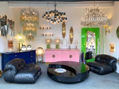 Willy Rizzo Coffee Table Large TRG by Willy Rizzo Italy 1970s - 953008