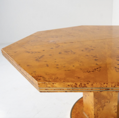 Willy Rizzo Extendable Dining Table by Willy Rizzo for Mario Sabot Hollywood Regency 1970s - 3668573