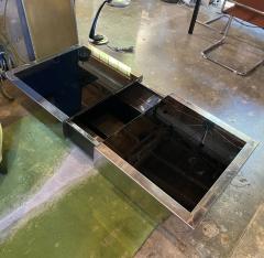 Willy Rizzo Italian Mid Century Modern Coffee Table by Willy Rizzo for Cidue 1970 - 2592212