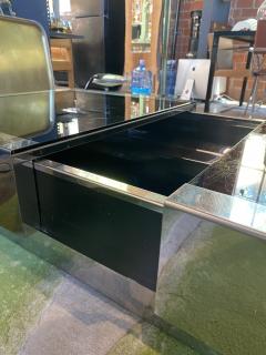 Willy Rizzo Italian Mid Century Modern Coffee Table by Willy Rizzo for Cidue 1970 - 2592213