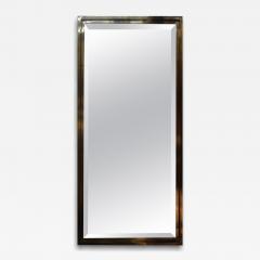 Willy Rizzo Italian Modern Brass Beveled Mirror - 4267253