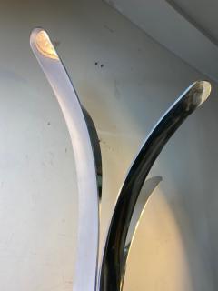 Willy Rizzo MODERNIST CHROME COAT RACK IN THE MANNER OF WILLY RIZZO - 1656811