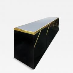 Willy Rizzo Mid Century Italian Sideboard in the Style of Willy Rizzo Maison Jansen 1970s - 3053828