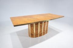 Willy Rizzo Mid Century Modern Dining Table in the Style of Willy Rizzo - 2953169