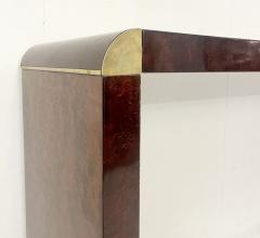 Willy Rizzo Mid Century Wooden Console Table by Willy Rizzo - 2393586