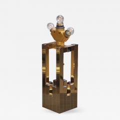 Willy Rizzo Rare Lumica Table Lamp in Brass in the manner of Willy Rizzo - 552033