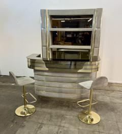 Willy Rizzo Standing Dry Bar by Willy Rizzo Italy 1970s - 4462436