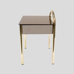 Willy Rizzo Vintage French side table in style of Willy Rizzo - 4415348