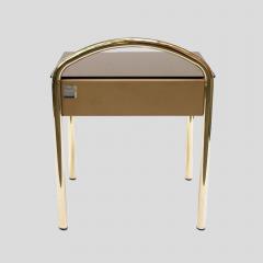 Willy Rizzo Vintage French side table in style of Willy Rizzo - 4415353