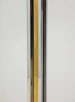 Willy Rizzo Willy Rizzo Brass And Chrome Floor Lamp - 1977803