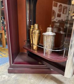 Willy Rizzo Willy Rizzo Illuminated Display Cabinet 1970s - 4335181