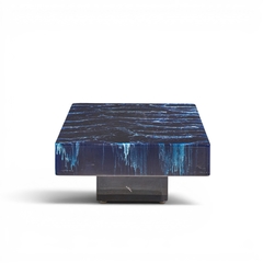 Willy Rizzo Willy Rizzo Mid Century Faux Marble Coffee Table - 4704330