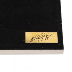 Willy Rizzo Willy Rizzo Nesting Trays Brass Stainless Steel Signed - 2850858