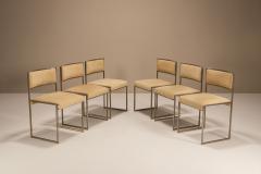 Willy Rizzo Willy Rizzo Set of Six Dining Room Chairs Italy 1970s - 4391959