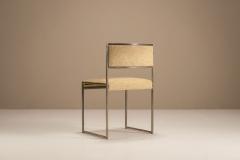 Willy Rizzo Willy Rizzo Set of Six Dining Room Chairs Italy 1970s - 4391990