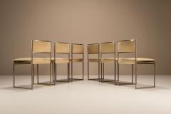 Willy Rizzo Willy Rizzo Set of Six Dining Room Chairs Italy 1970s - 4391994