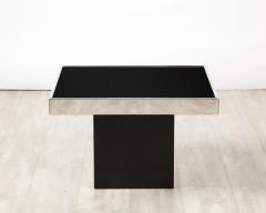 Willy Rizzo Willy Rizzo for Cidue Chrome and Glass Coffee Side Table Italy circa 1970 - 3362085
