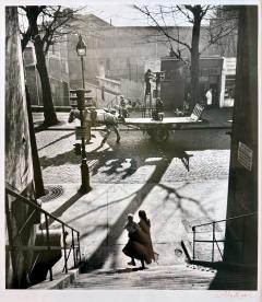 Willy Ronis Framed Photograph Avenue Simon Bolivar Paris by Willy Ronis - 4445041