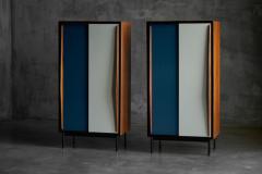 Willy Van der Meeren Modernist Wardrobes by Willy Van Der Meeren for Tubax Belguim 1950s - 4431537