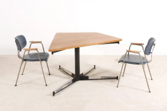 Willy Van der Meeren Rare Table by Willy Van Meeren for the HBK Bank Building 1967 - 3033763