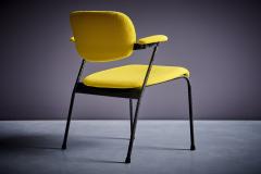 Willy Van der Meeren Willy van der Meeren for Tubax Pair of Lounge Chairs in yellow Belgium 1950s - 3576301