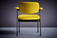 Willy Van der Meeren Willy van der Meeren for Tubax Pair of Lounge Chairs in yellow Belgium 1950s - 3576302