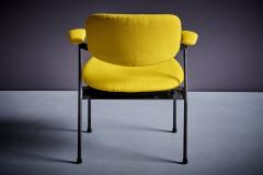 Willy Van der Meeren Willy van der Meeren for Tubax Pair of Lounge Chairs in yellow Belgium 1950s - 3576303