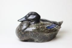 Willy Zugel Rosenthal Rare Large Porcelain Mallard Duck Designeby Willy Zugel 1936 Germany - 2906741