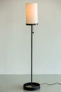 Wilshire Leather Floor Lamp Ebony - 197707