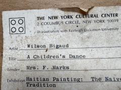 Wilson Bigaud Haitian Surrealism Children in a Swirling Dance - 4742811
