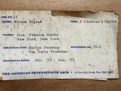 Wilson Bigaud Haitian Surrealism Children in a Swirling Dance - 4742812