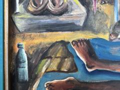 Wilson Bigaud Original Vodou Painting Healing Ceremony - 4599200