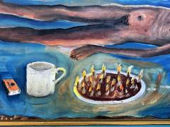 Wilson Bigaud Original Vodou Painting Healing Ceremony - 4599201
