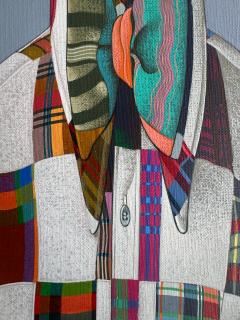 Wilson McLean Groovy 1970s Mens Fashion Gay Interest like Domenico Gnoli - 4366661