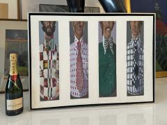 Wilson McLean Groovy 1970s Mens Fashion Gay Interest like Domenico Gnoli - 4366663