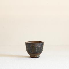 Wim Fiege Mid Century Modernist Studio Pottery Bowl 1950s - 4608693
