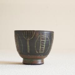 Wim Fiege Mid Century Modernist Studio Pottery Bowl 1950s - 4608696